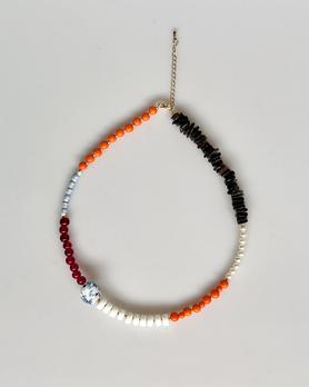 Funky Orange Necklace